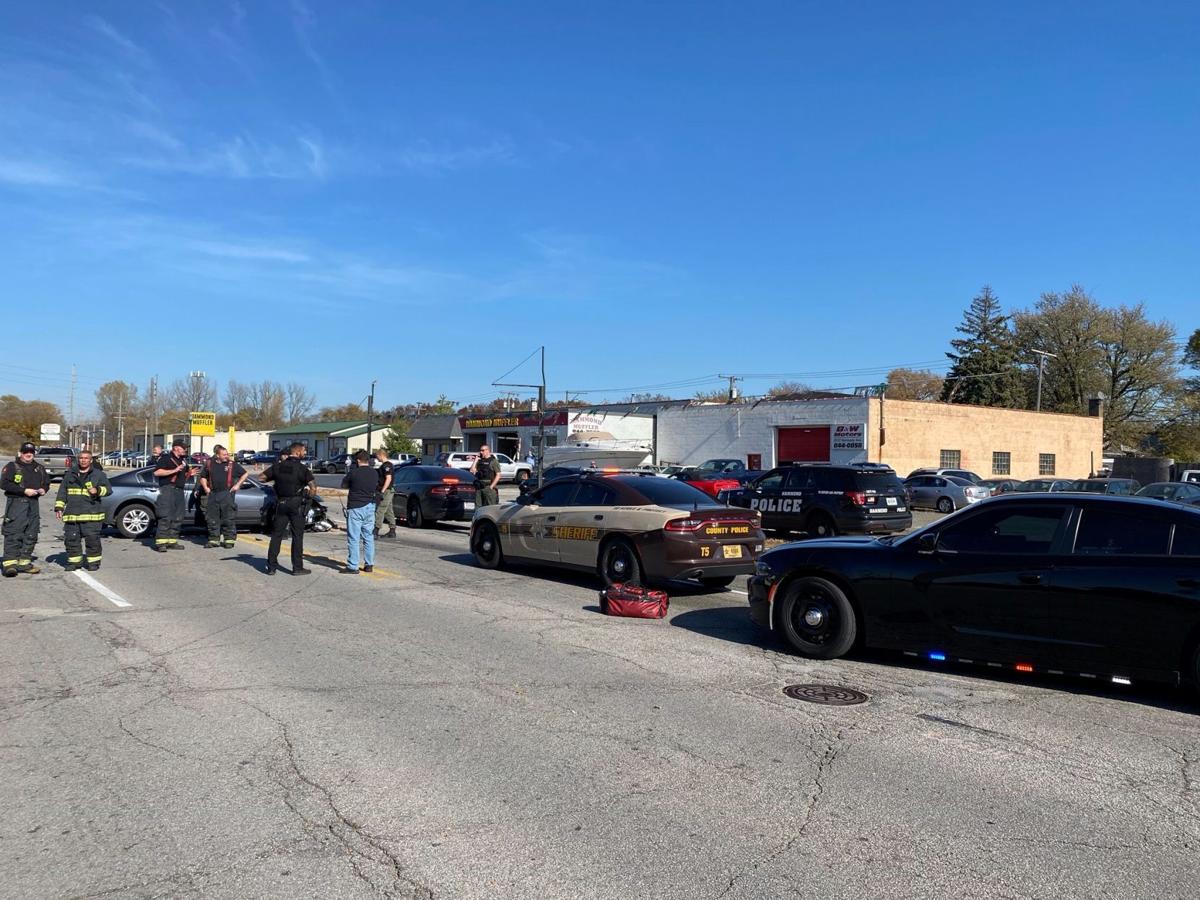 High-speed chase ends in at Kennedy and 162nd in Hammond