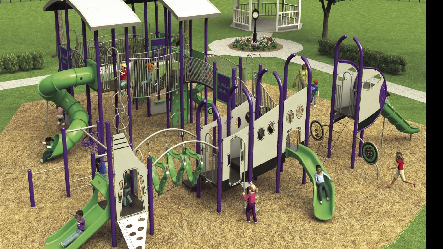 Memorial Playground At Sunnyside Just One Of The Upgrades At Munster Parks Lake County News Nwitimes Com