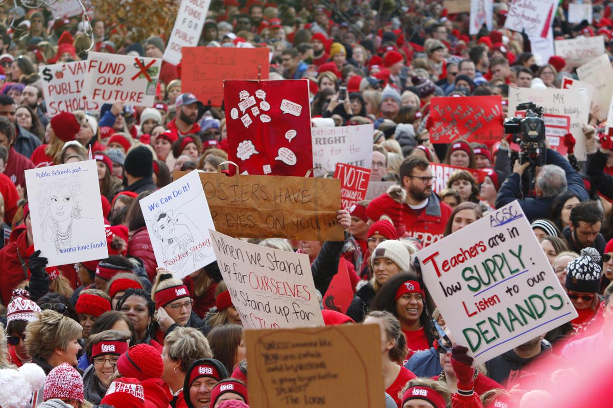 Gallery: Red for Ed Action Day