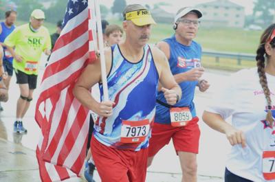 Wet weather doesn't dampen spirits or results in Tinley's Stars and Stripes 5K