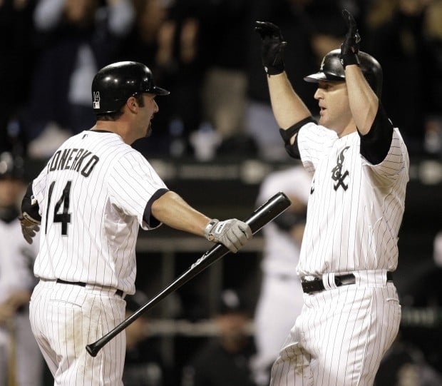 Konerko back as DH, while Thome new Sox assistant