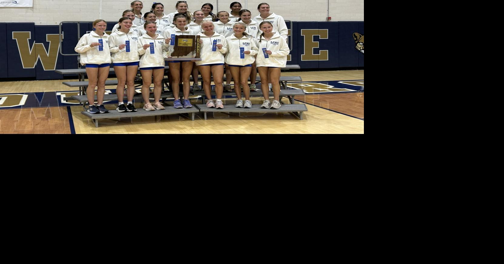 Lake Centrals girls cross country