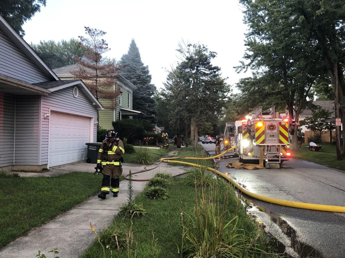 Valparaiso home catches fire, no injuries reported, fire department