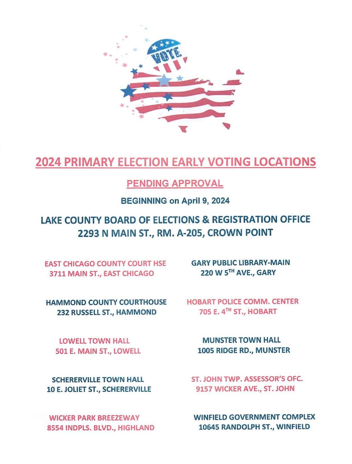 Lottery drawing sets primary ballot positions in Lake County