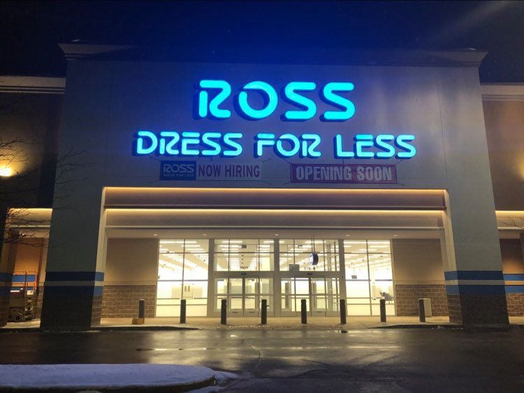 dresses at ross department store