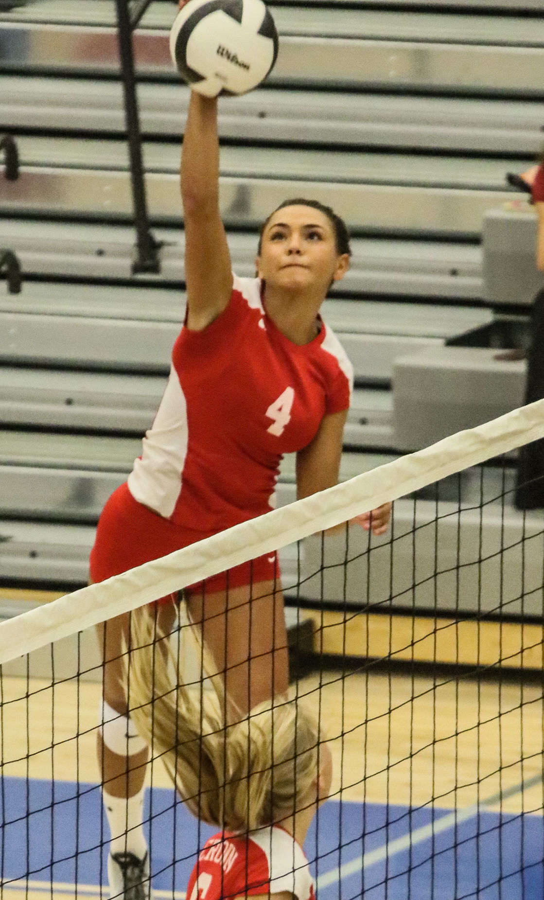 Crown Point begins DAC road stretch with sweep over Lake Central High School Volleyball