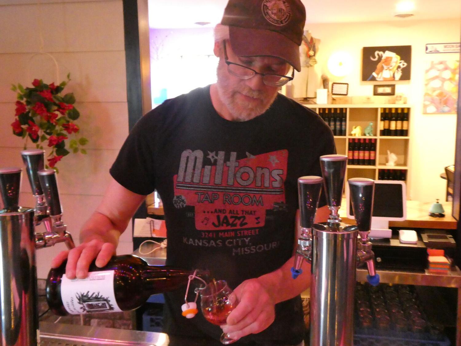 Misbeehavin’ Meads brings their honeywine, and pinball machine, to Michigan City