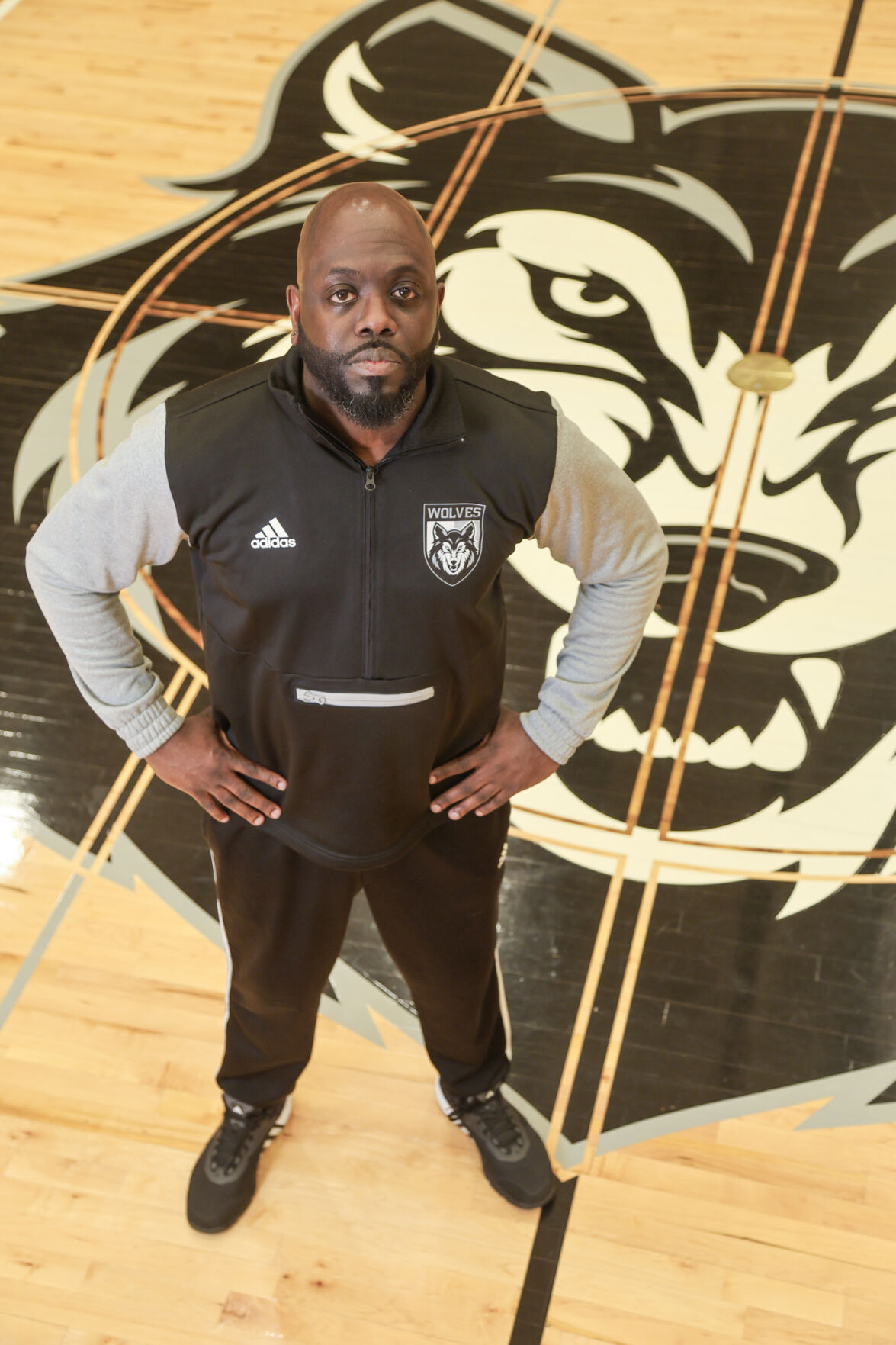 Hammond Central High Coach of the Year Larry Moore Jr