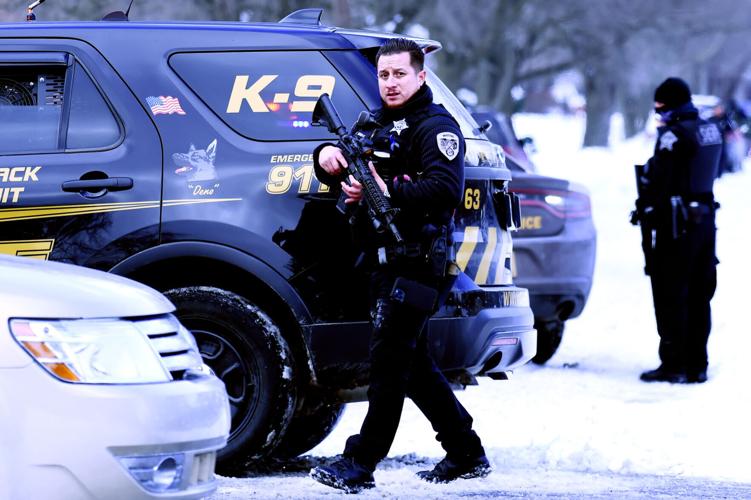 Police search for suspect following shooting of Gary Detective Sgt. William Fazekas
