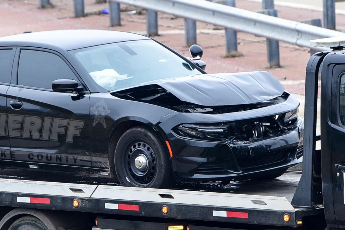 Squad Towed after Police Chase