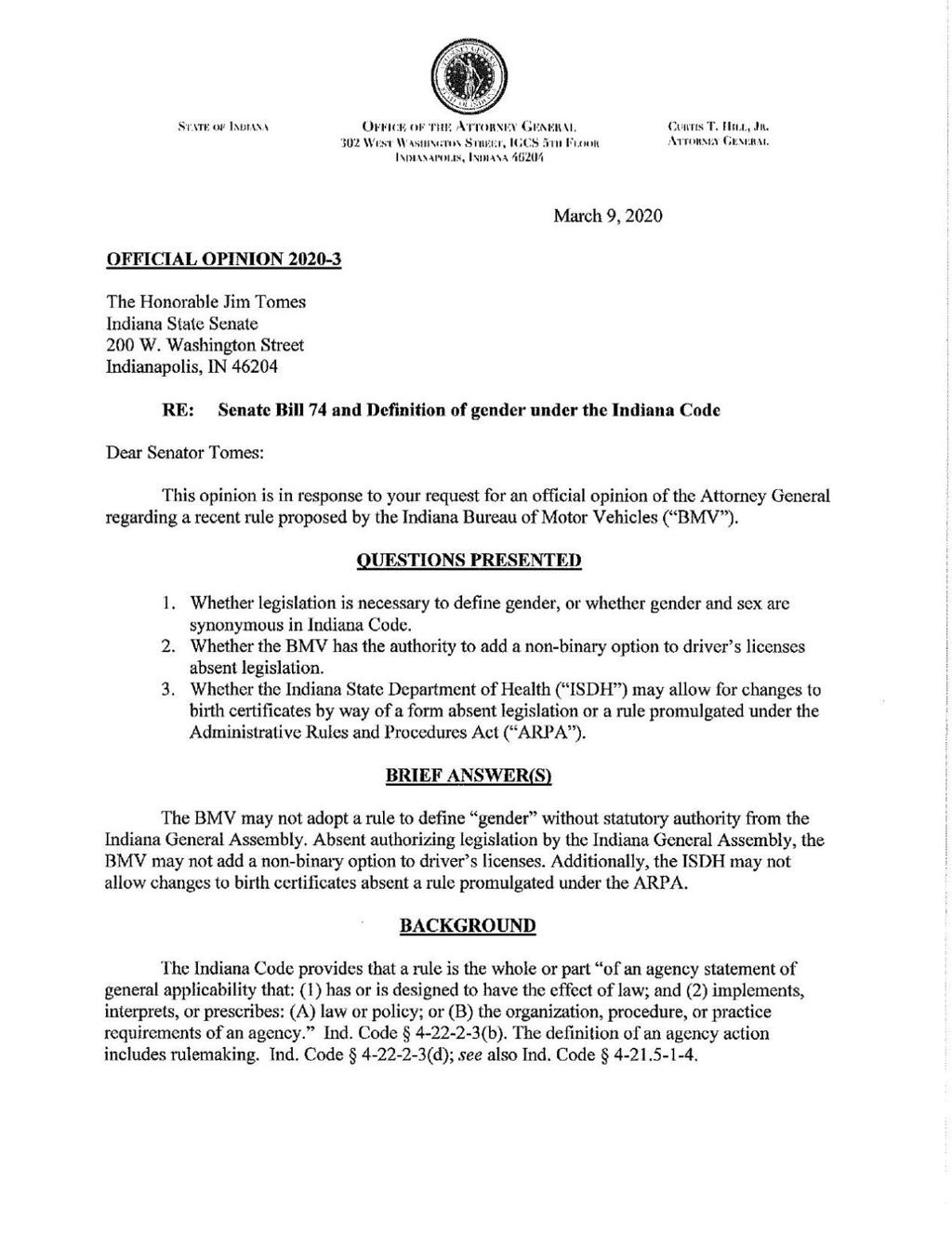 Attorney General Crosses Out X Gender Option On Indiana Driver S Licenses Government And Politics Nwitimes Com