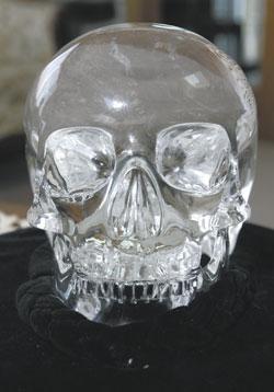 The Mitchell-Hedges crystal skull is kept in Indiana