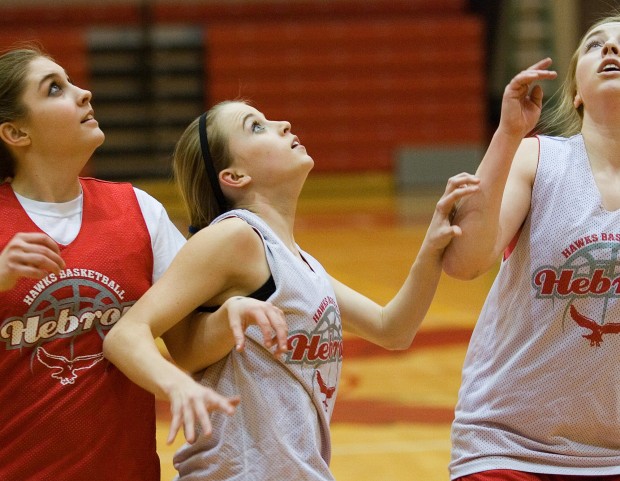 Hebron's Christy Reick picks up the scoring slack