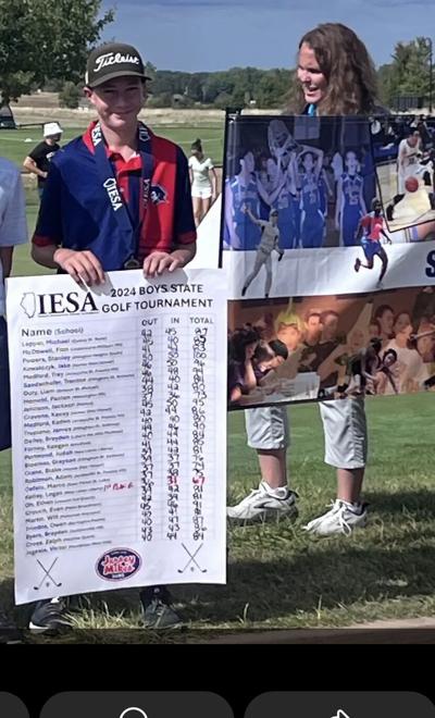 New Lenox Liberty 8th graders grabs state golf title in style