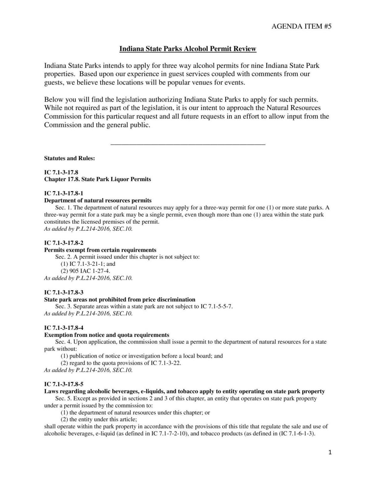 Is Alcohol Allowed in Indiana State Parks?