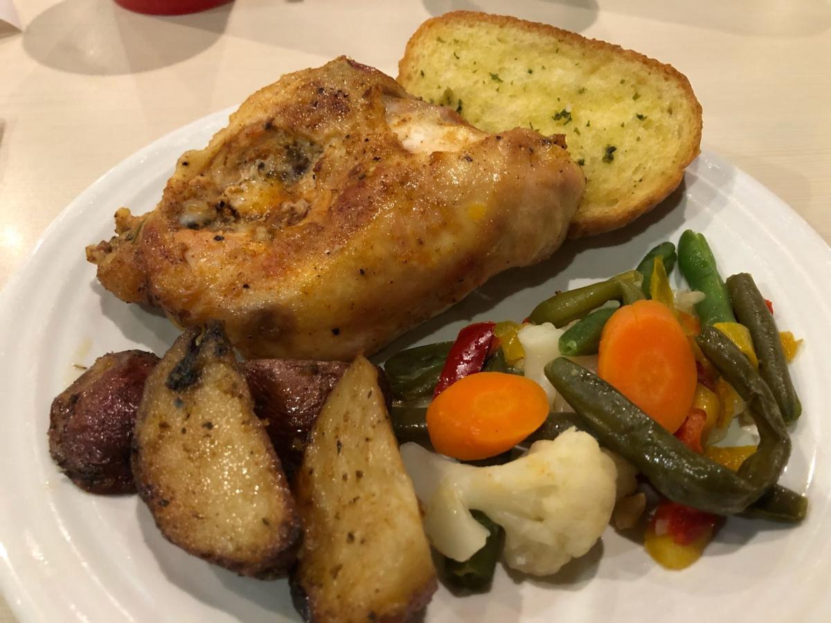 Chicken Vesuvio