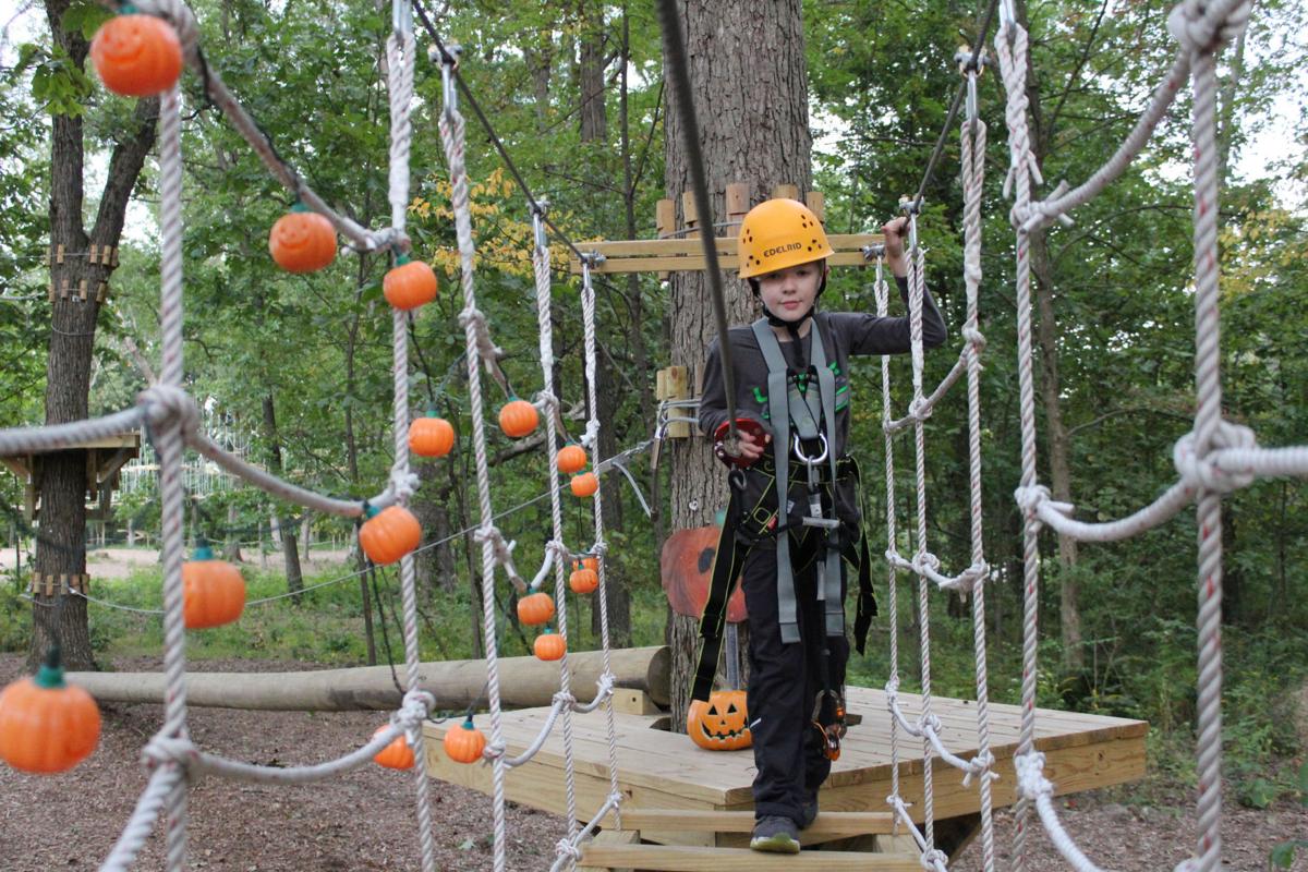 Crown Point Aerial Park Transforms For Halloween Includes Zombies