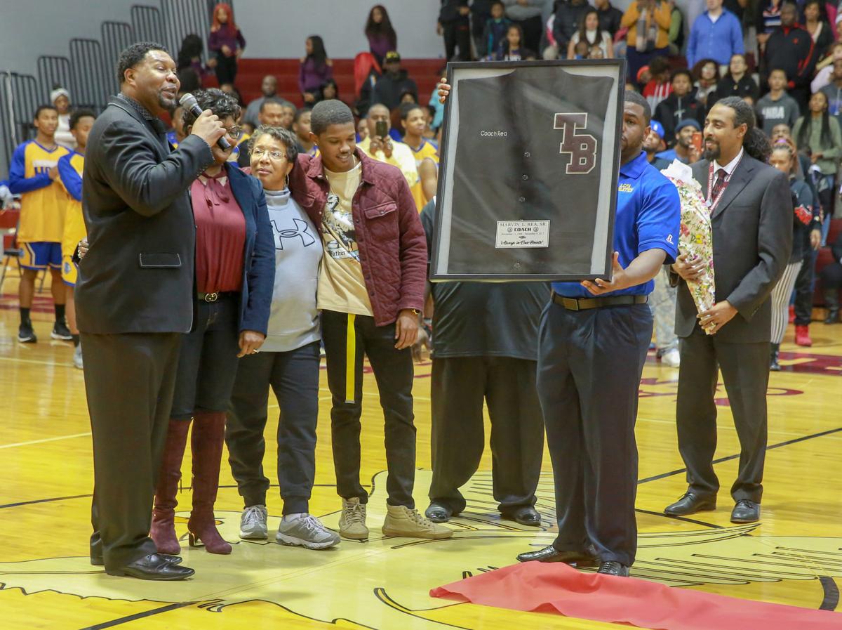 Boys Basketball Bowman Academy Dedicates Gym To Marvin Rea Takes