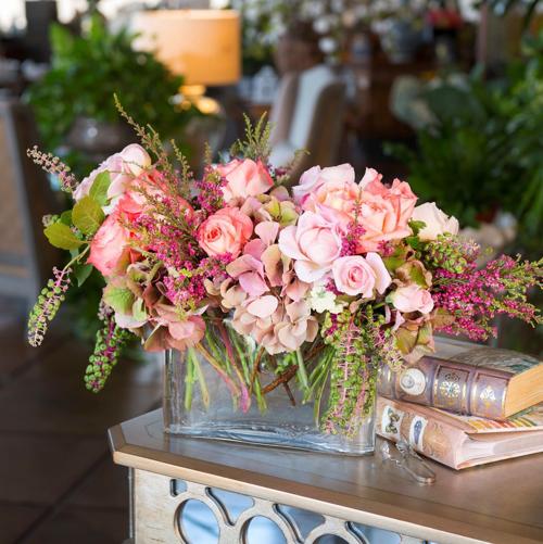 Peach and Pink Floral
