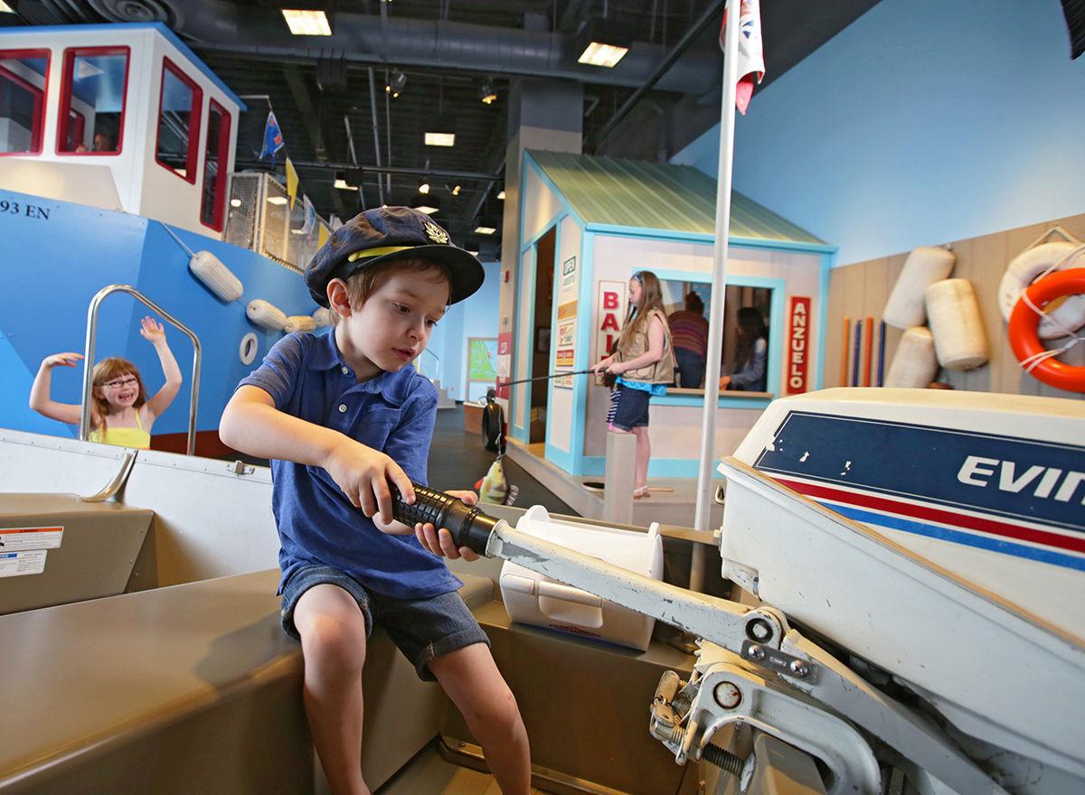Chicago Children's Museum boats exhibit at Navy Pier