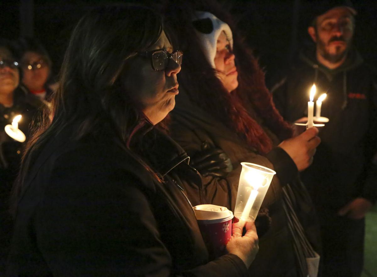 Vigil for Portage woman killed