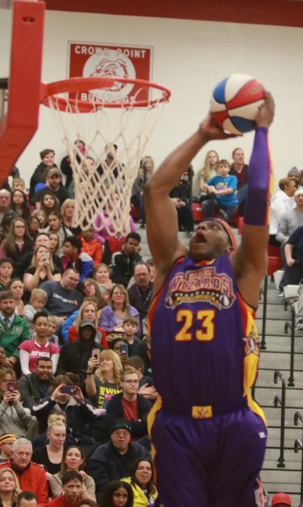 Gallery Wizards Exhibition Basketball Team Plays At Portage High
