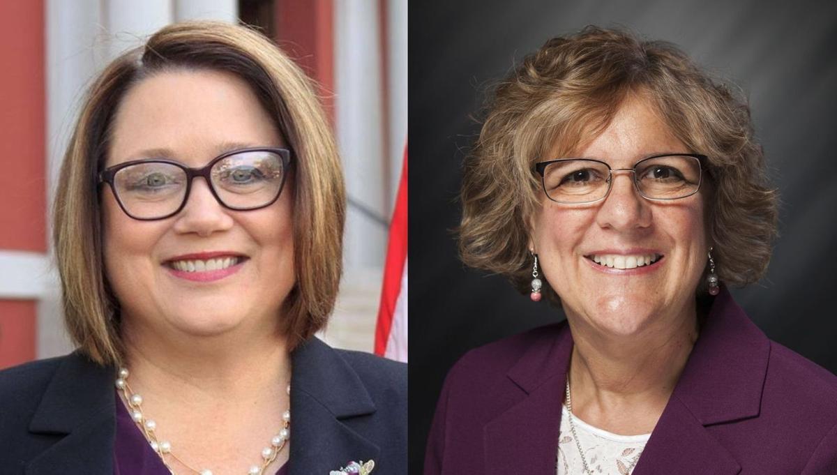 Lisa Beck and Julie Olthoff