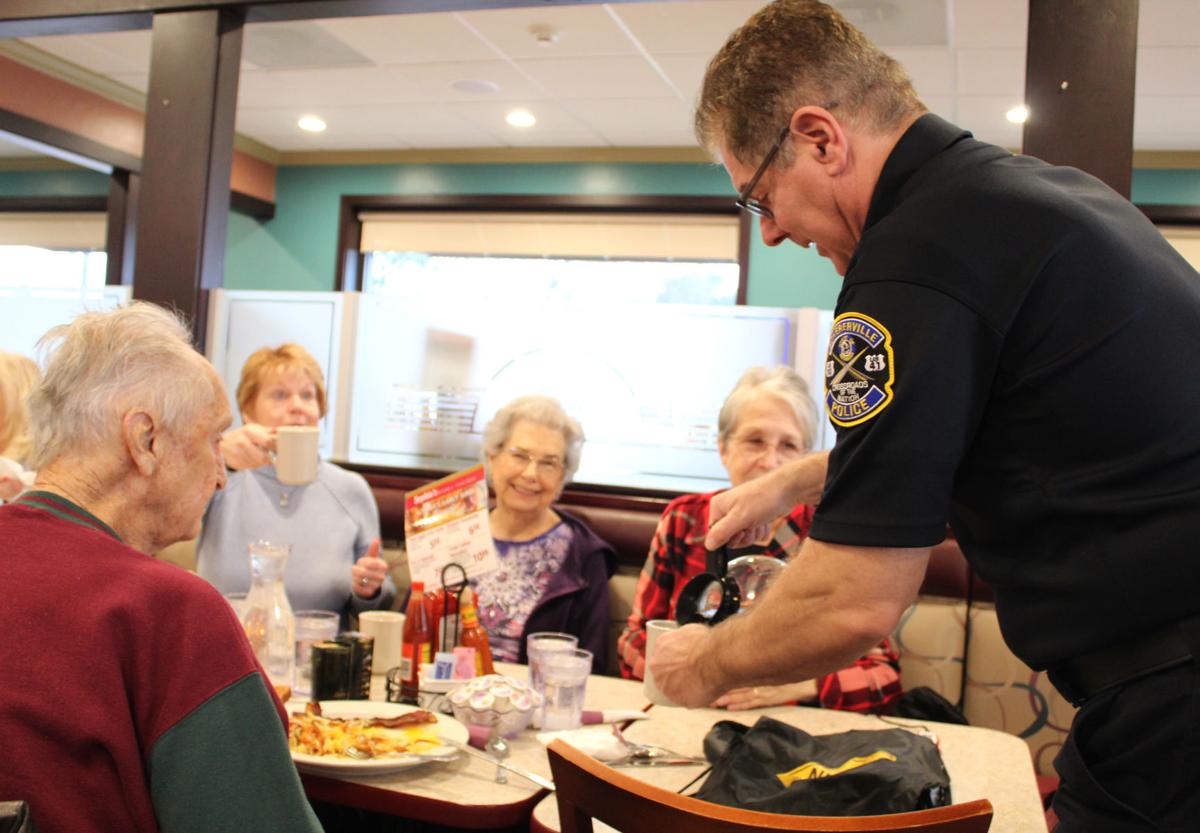 Schererville cops share conversation with residents over coffee