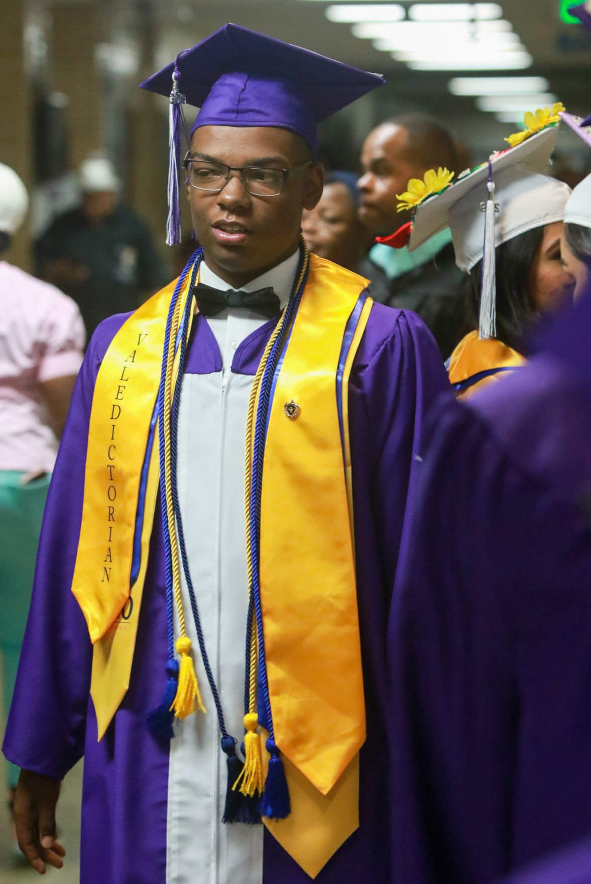 Hammond's first male African American valedictorian encourages