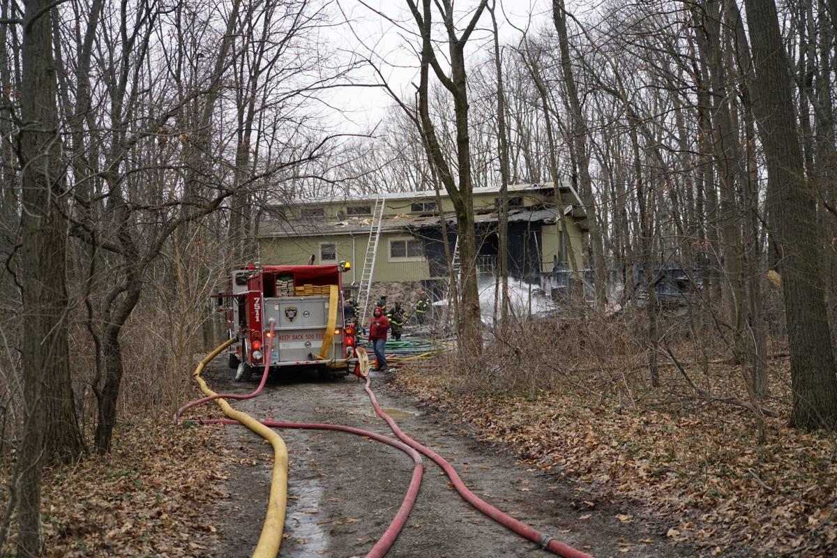 Six fire departments battled house fire in Dyer Lake County News