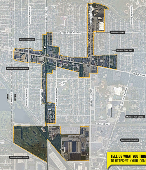 Munster Ridge Road station TDD proposal