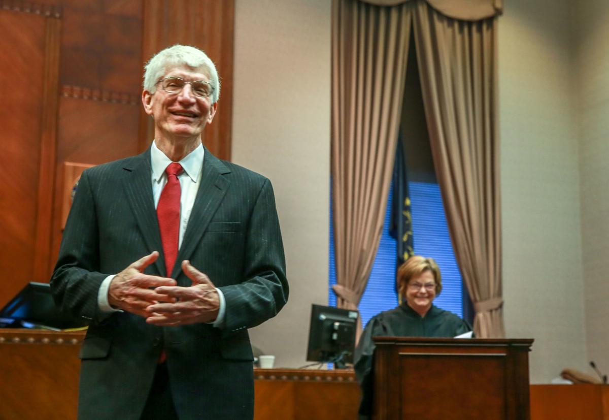 Newly sworn in Porter County Prosecutor Gary Germann