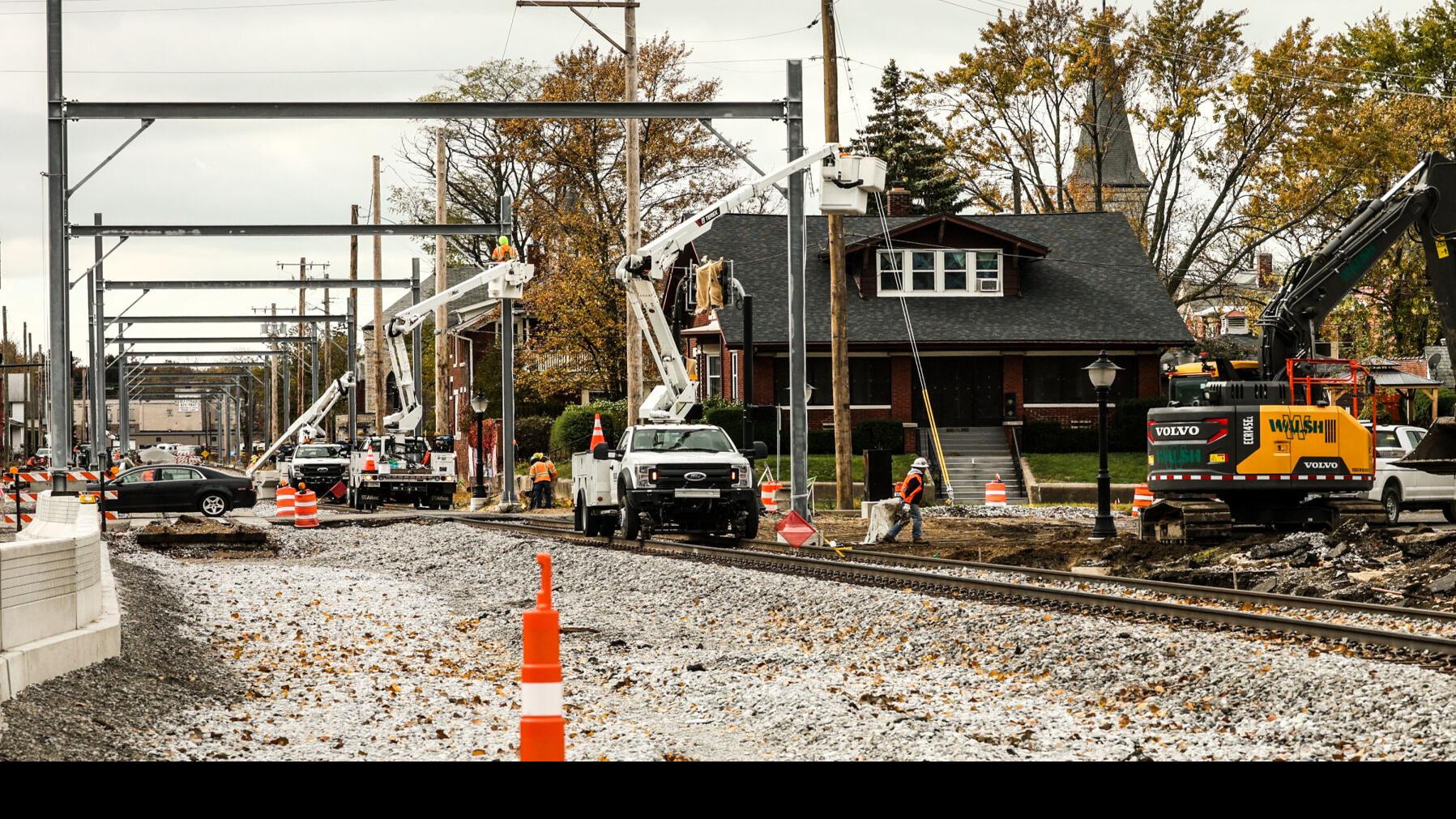 Along the South Shore Line: Double Track, West Lake work continues