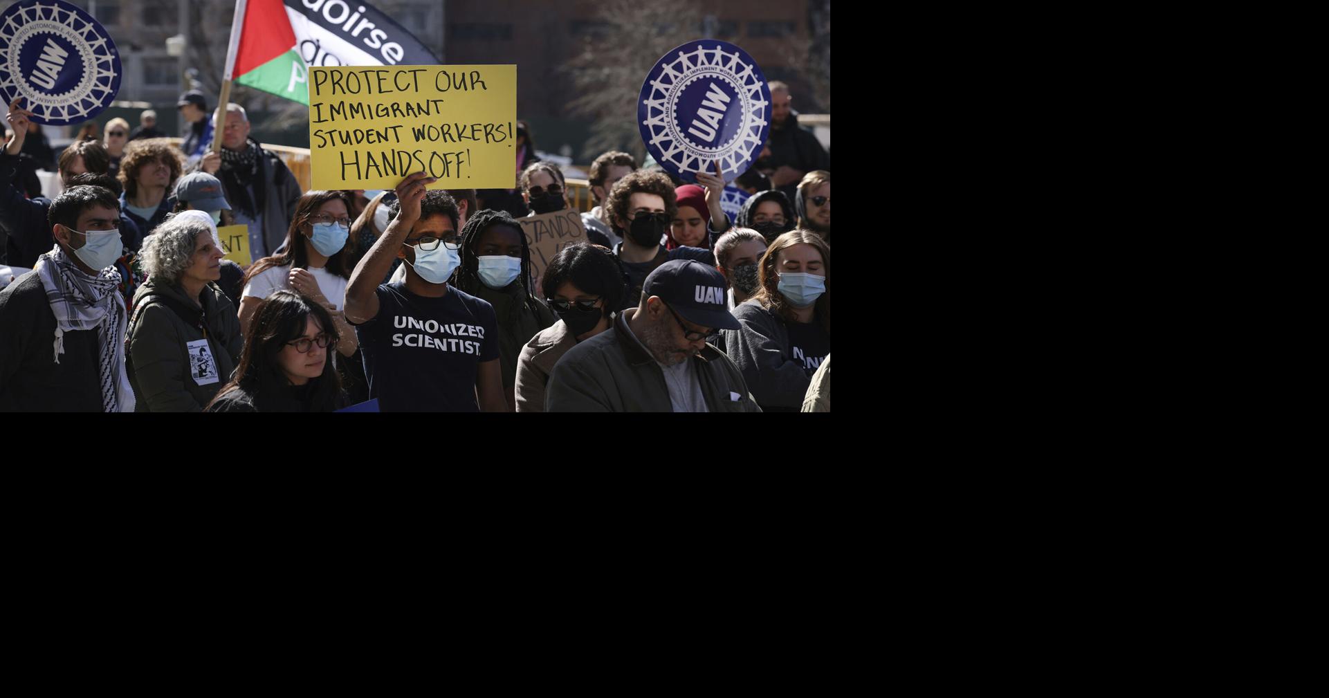 DOJ investigates more student protestors