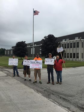 Union Electric Steel workers in Valpo end strike after getting raises