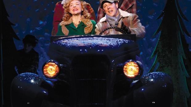 Christmas story editorial image "A Christmas Story, The Musical!" Family Car Ride Scene | Theatre