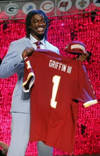 Indianapolis Colts, as expected, select Andrew Luck No. 1 overall;  Washington Redskins take Baylor's Robert Griffin III – New York Daily News