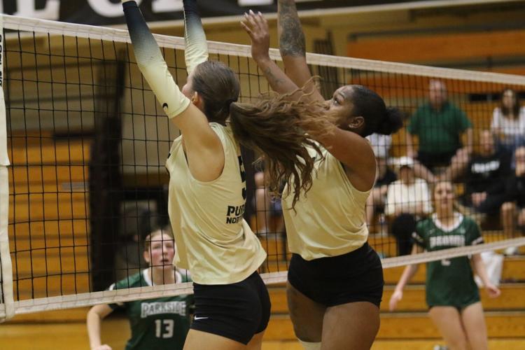 Volleyball falls in straight-sets at Michigan Tech