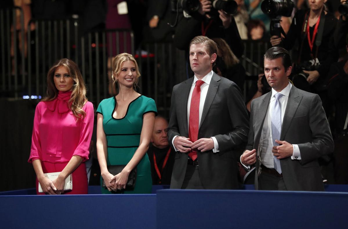 Melania Trump, Ivanka Trump, Eric Trump, Donald Trump, Jr.
