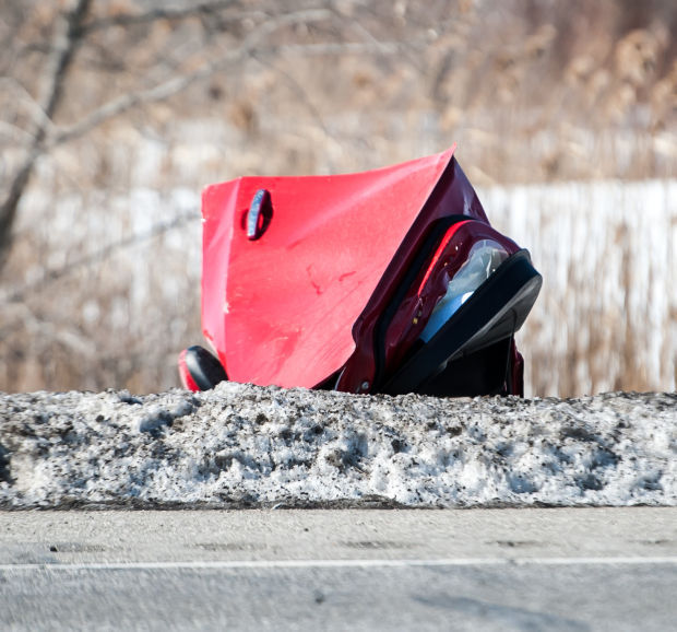 1 person in critical, airlifted after semicar crash on Ind. 49