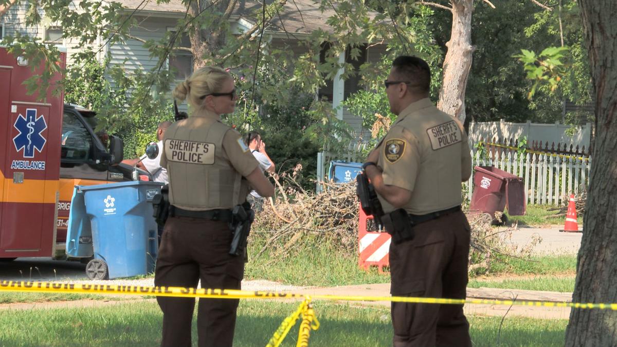 Large crime scene set up in Sauk Village; witness reports man was shot