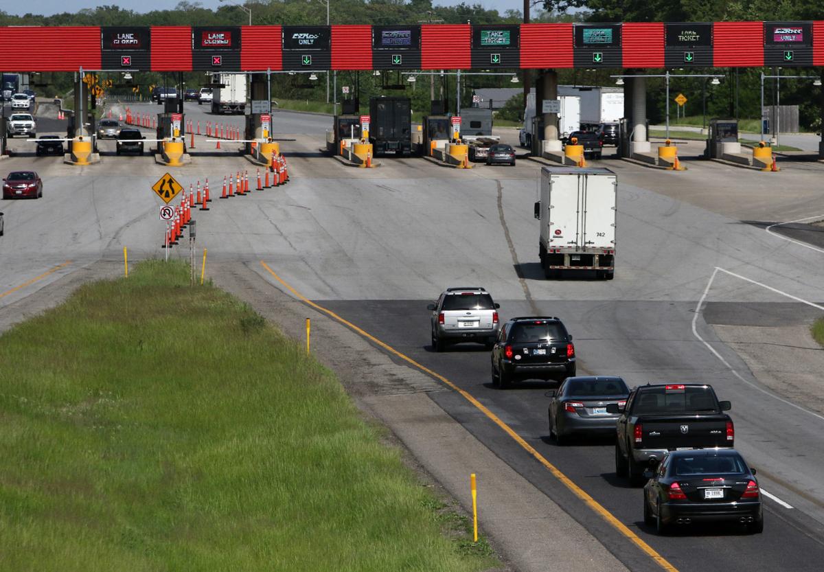 Travel plaza on the Indiana Toll Road