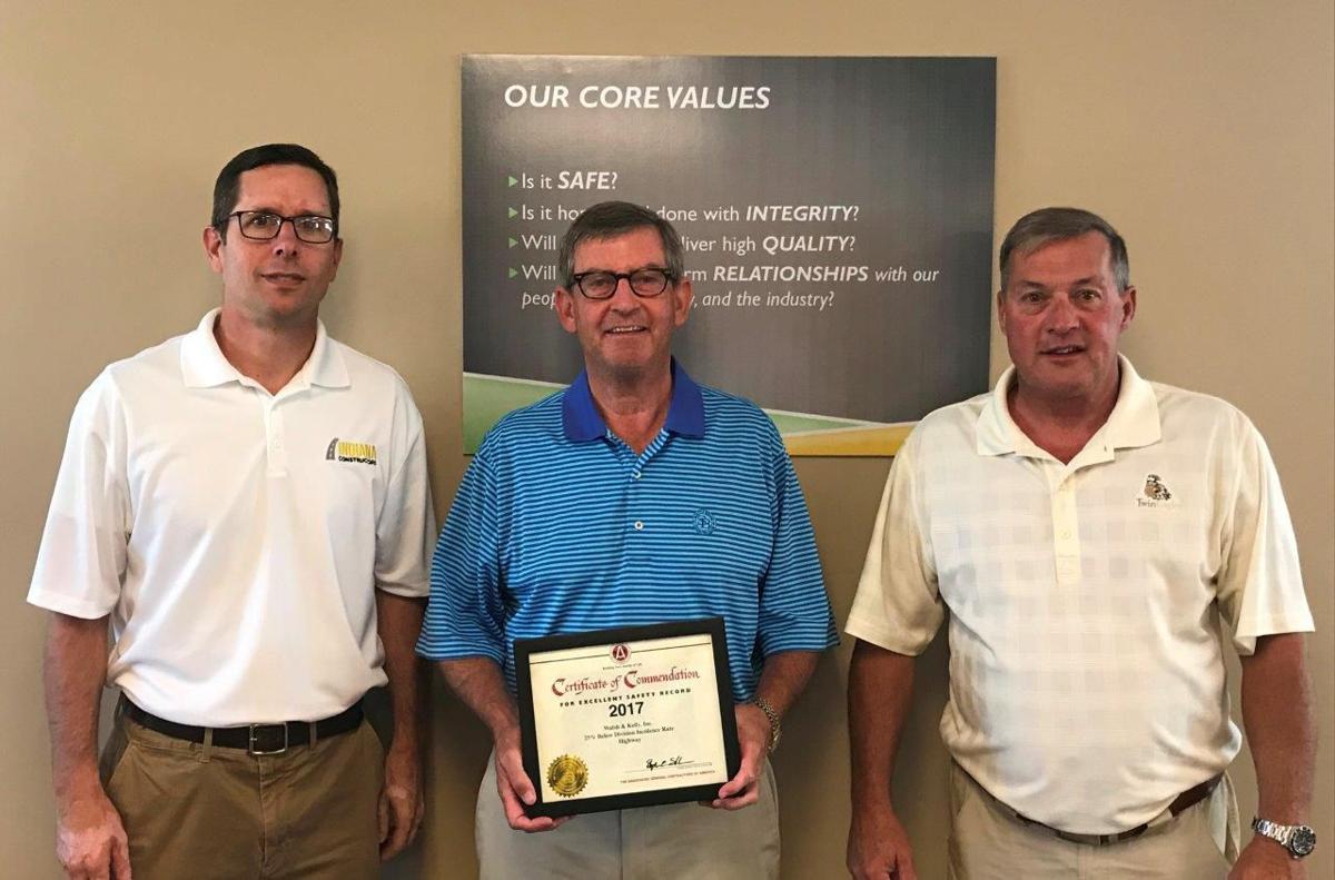 Walsh and Kelly, Inc. wins national recognition for safety