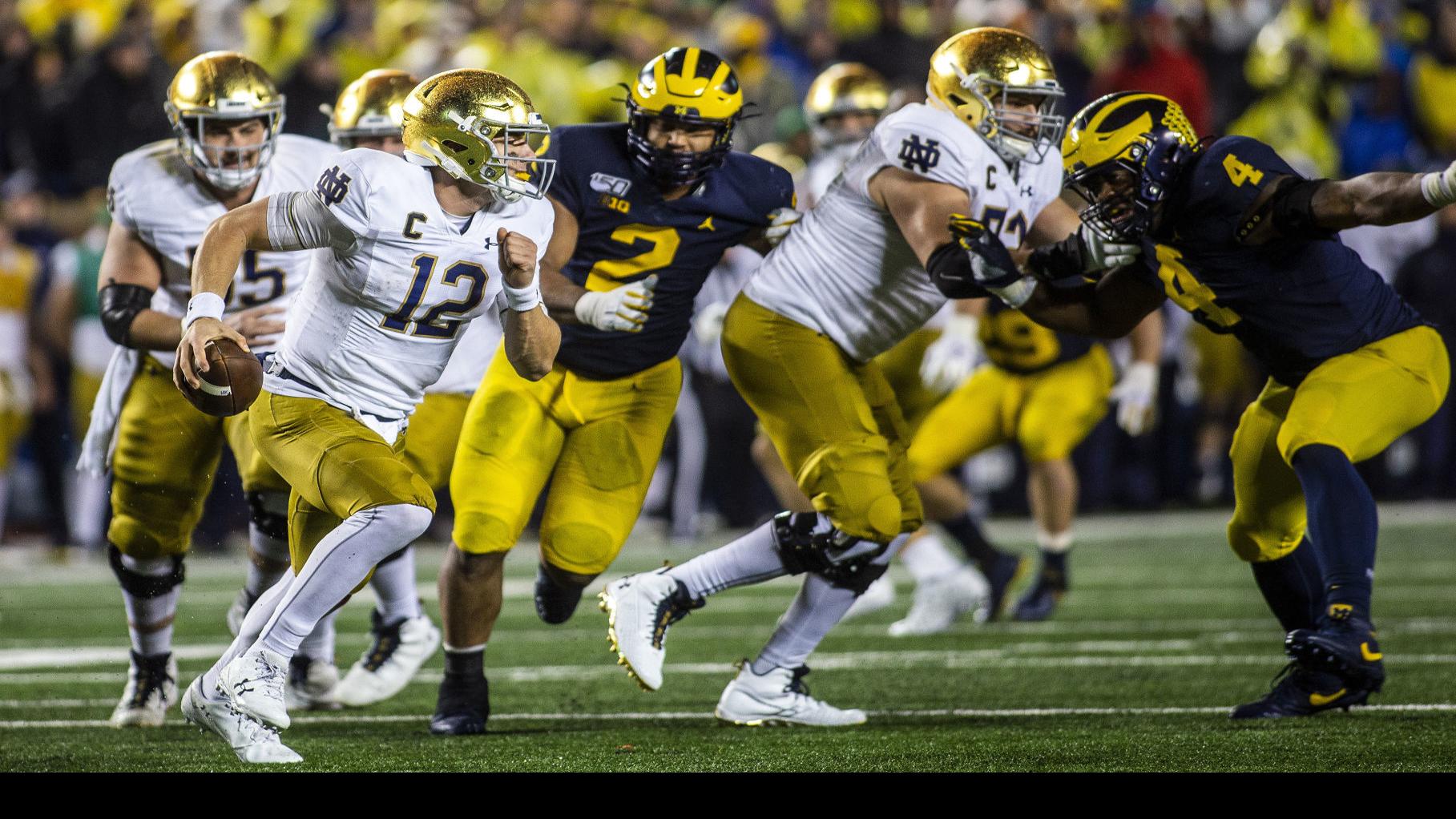 Brian Kelly Sticking With Ian Book As Notre Dame S Starting