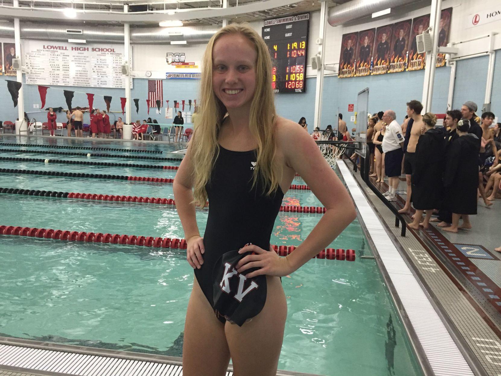 Girls Swimming Kankakee Valley Swimmer Hufnagel Earns Lilly Scholarship Nwi Preps Swimming Nwitimes Com