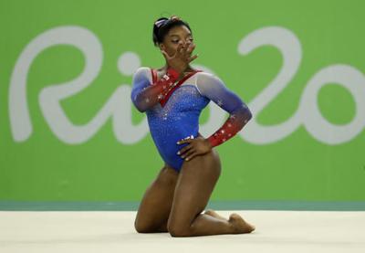 Biles Wins Floor Exercise For Record Tying 4th Olympic Gold