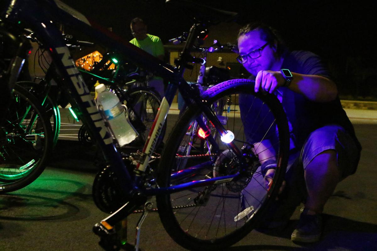 Bike trails set aglow during annual 'WHAM!' ride Entertainment