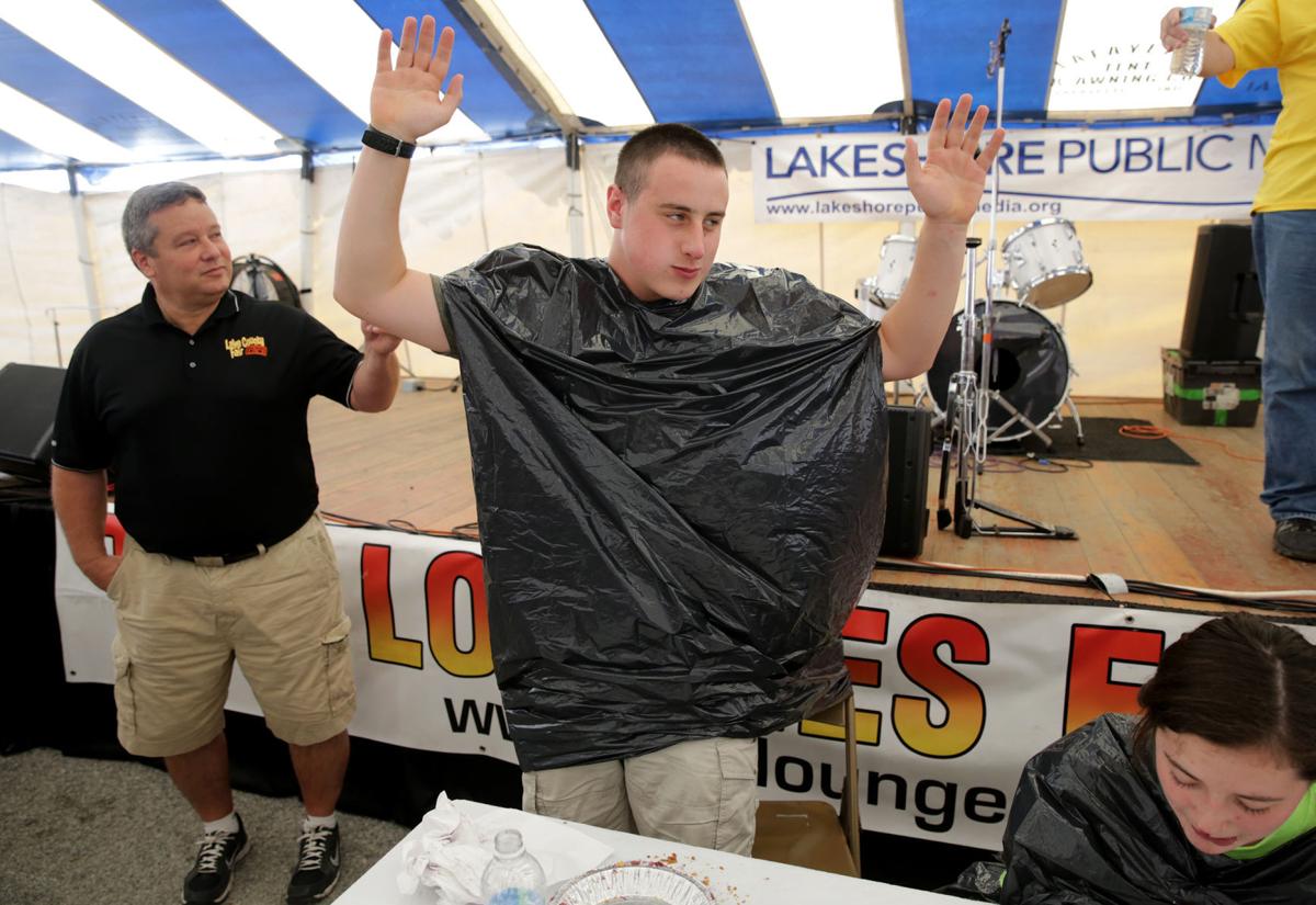 Lake County Fair pie eating contest