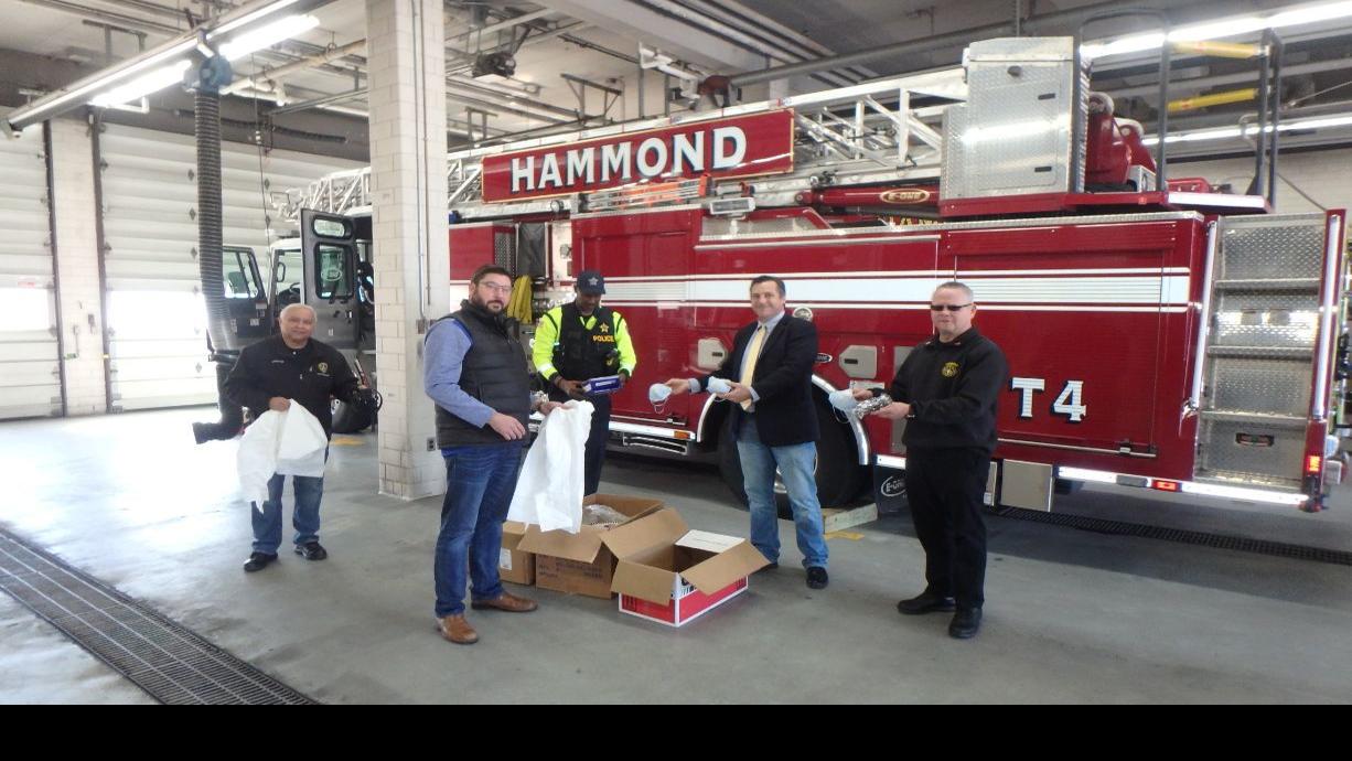 Trade Unions Donate Personal Protective Equipment To Fire Departments Northwest Indiana Business Headlines Nwitimes Com