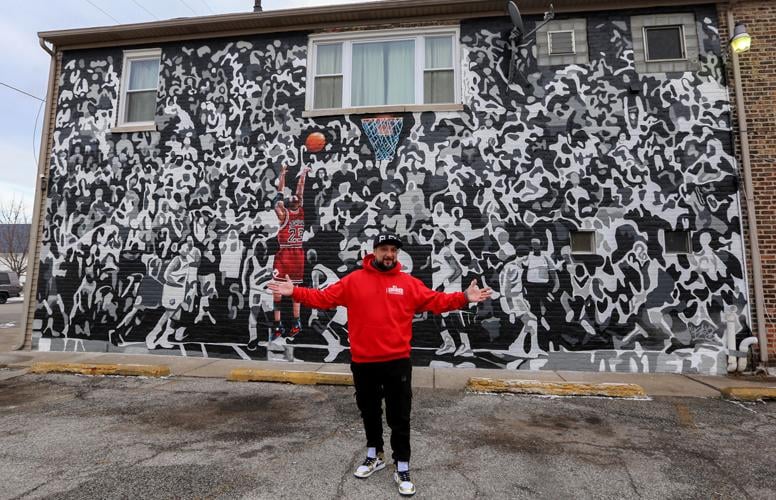Michael Jordan features in East Chicago murals capturing iconic